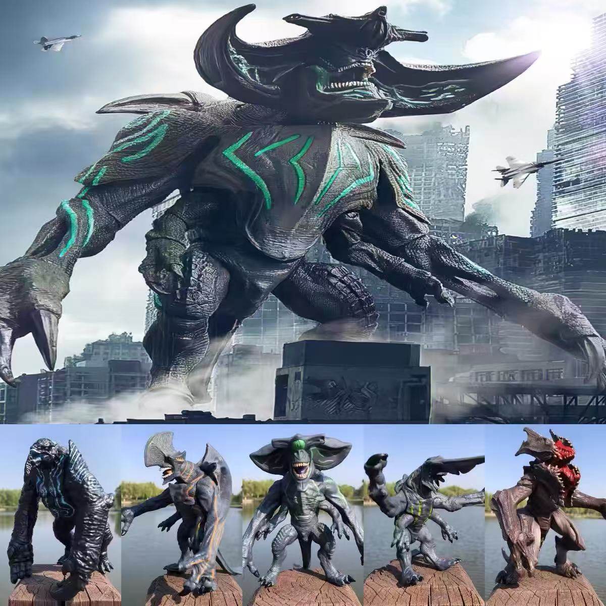 Model Kit Pacific Rim - 2025 New Monsters Scunner Leathback Mega