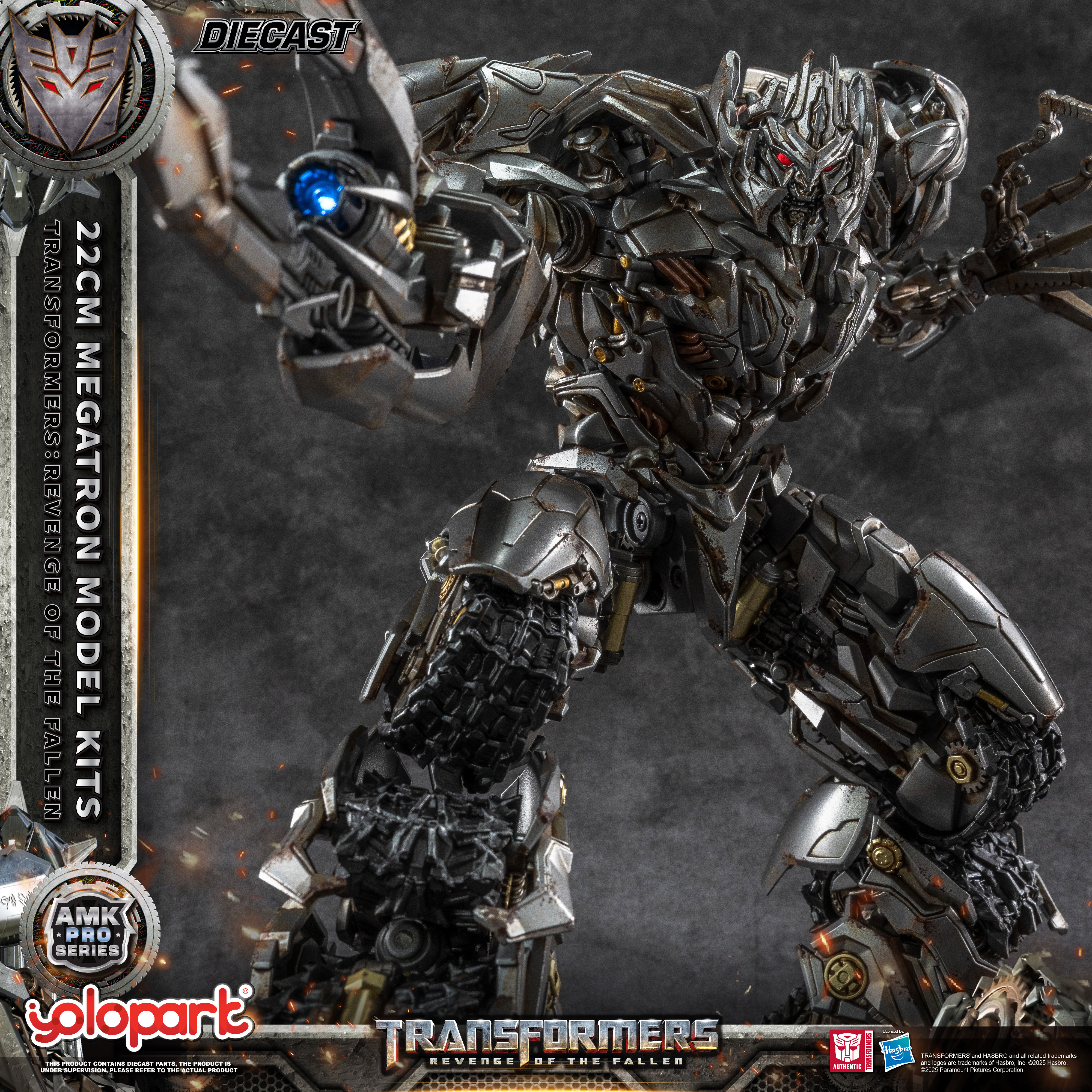 Model Kit Yolopark - YOLOPARK 22cm Megatron AMK PRO Series