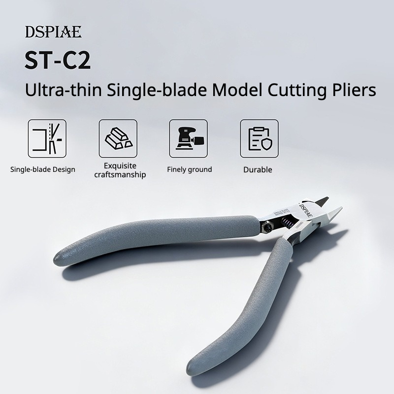 Model Kit Nippers - DSPIAE ST-C2 Ultra-Thin Single-Edge Model Nippers