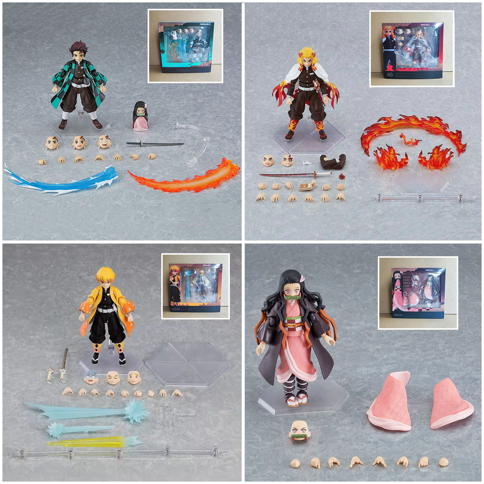 Model Kit Kaiju No 8 - Figma 553 Demon Slayer Rengoku Kyojuro
