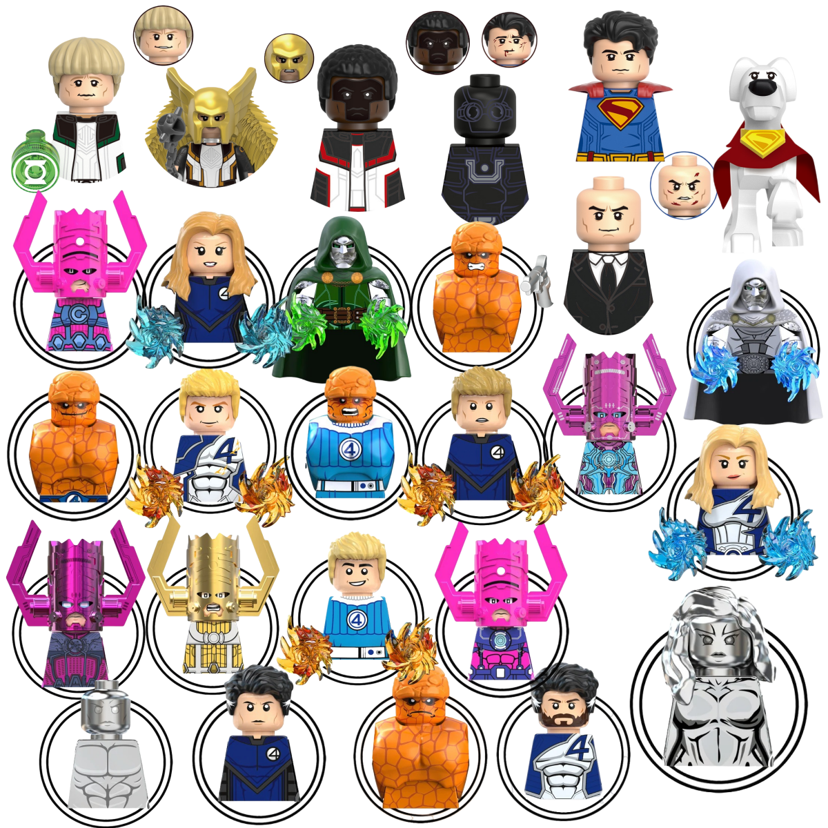 Model Kit Iron Man - Blind Box Mini Building Blocks G0139
