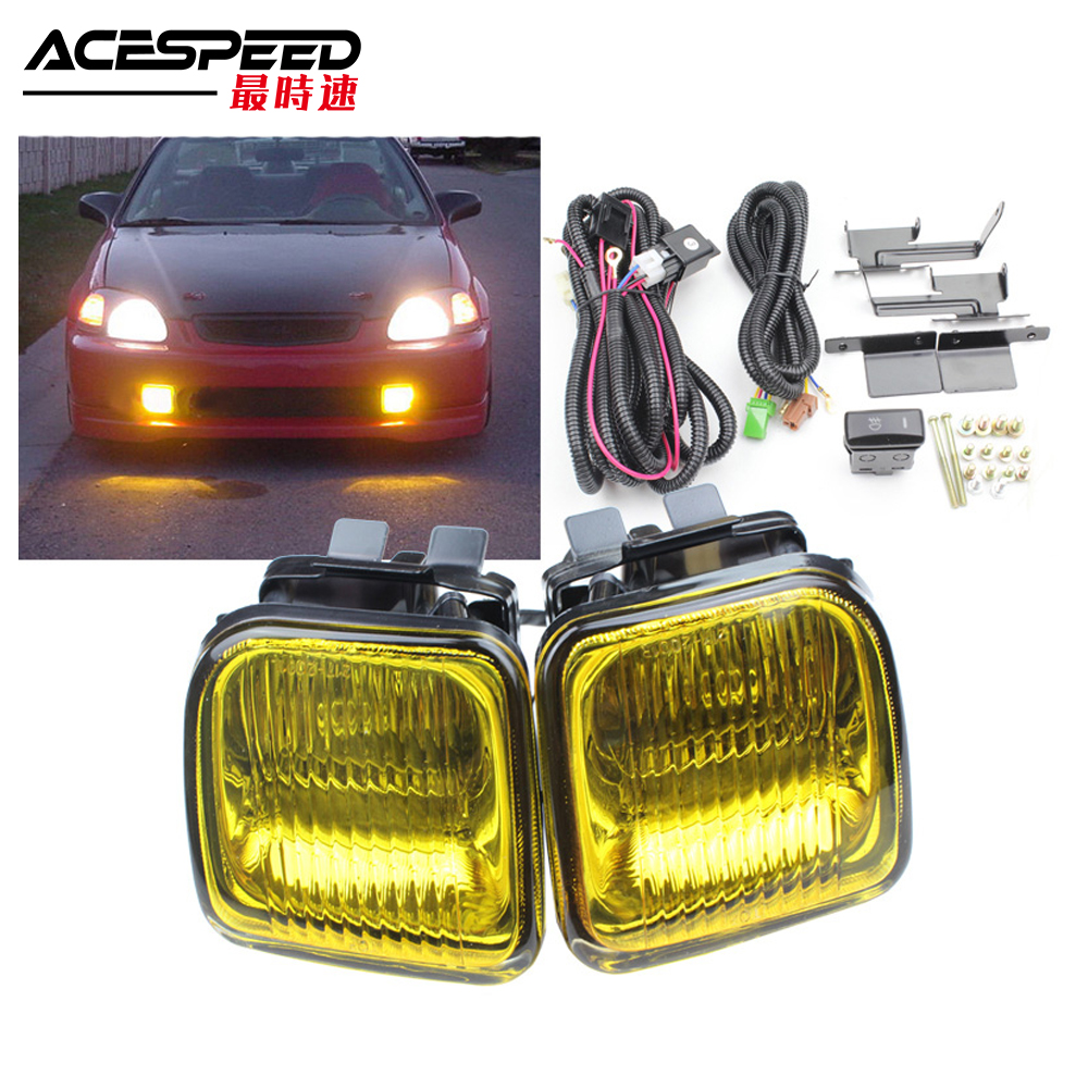 Model Kit Jdm - JDM Fog Lights Lamp For Honda