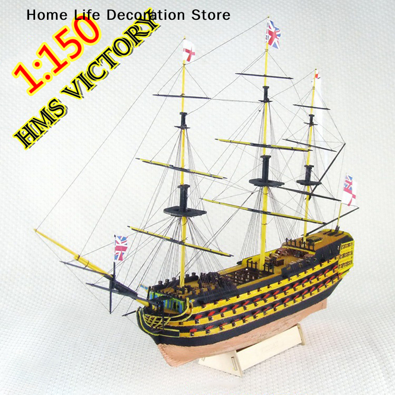 Model Kit Hms Victory - DIY 3D Wooden Puzzles HMS Victory
