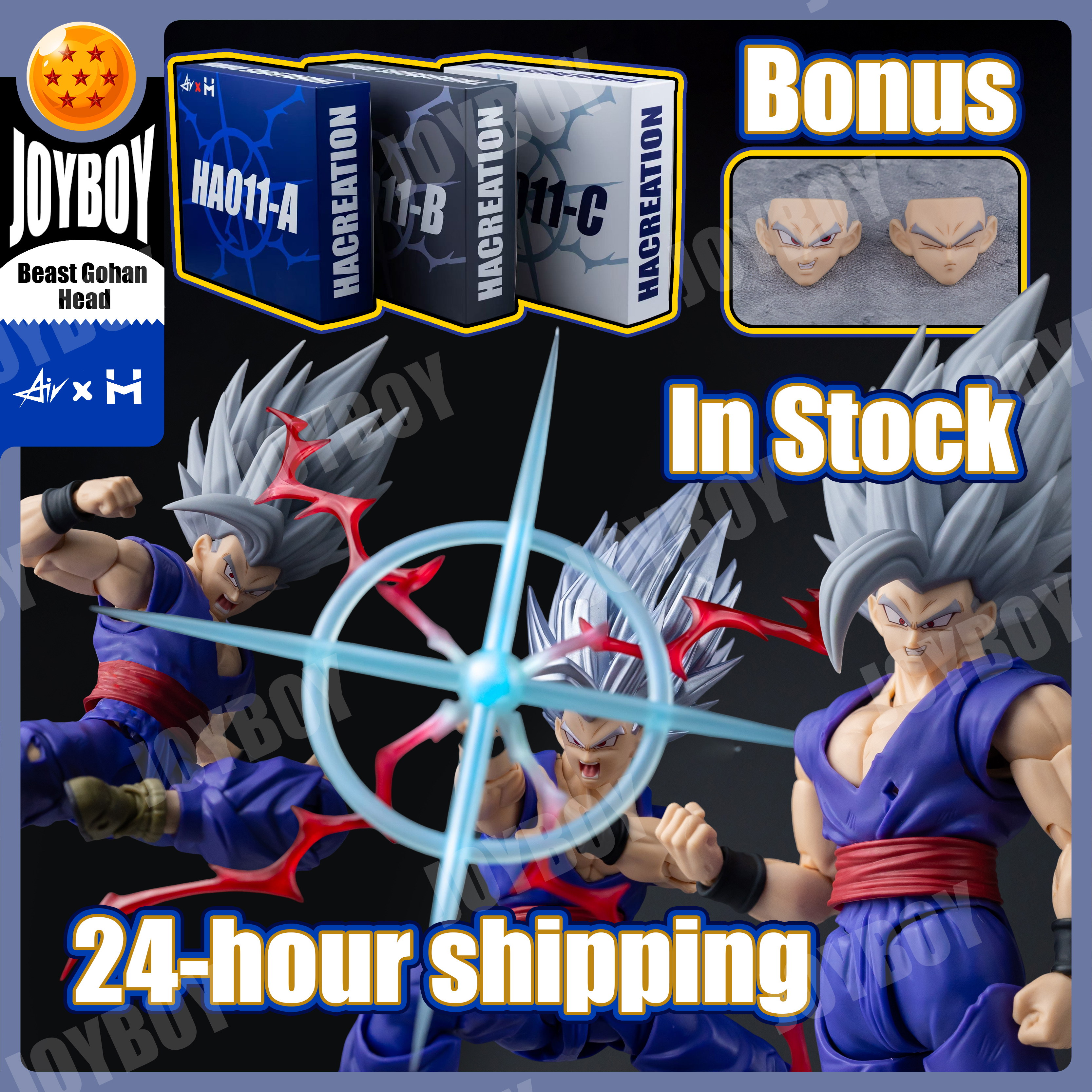Model Kit Dragon - In Stock Air&HM Beast Gohan Head