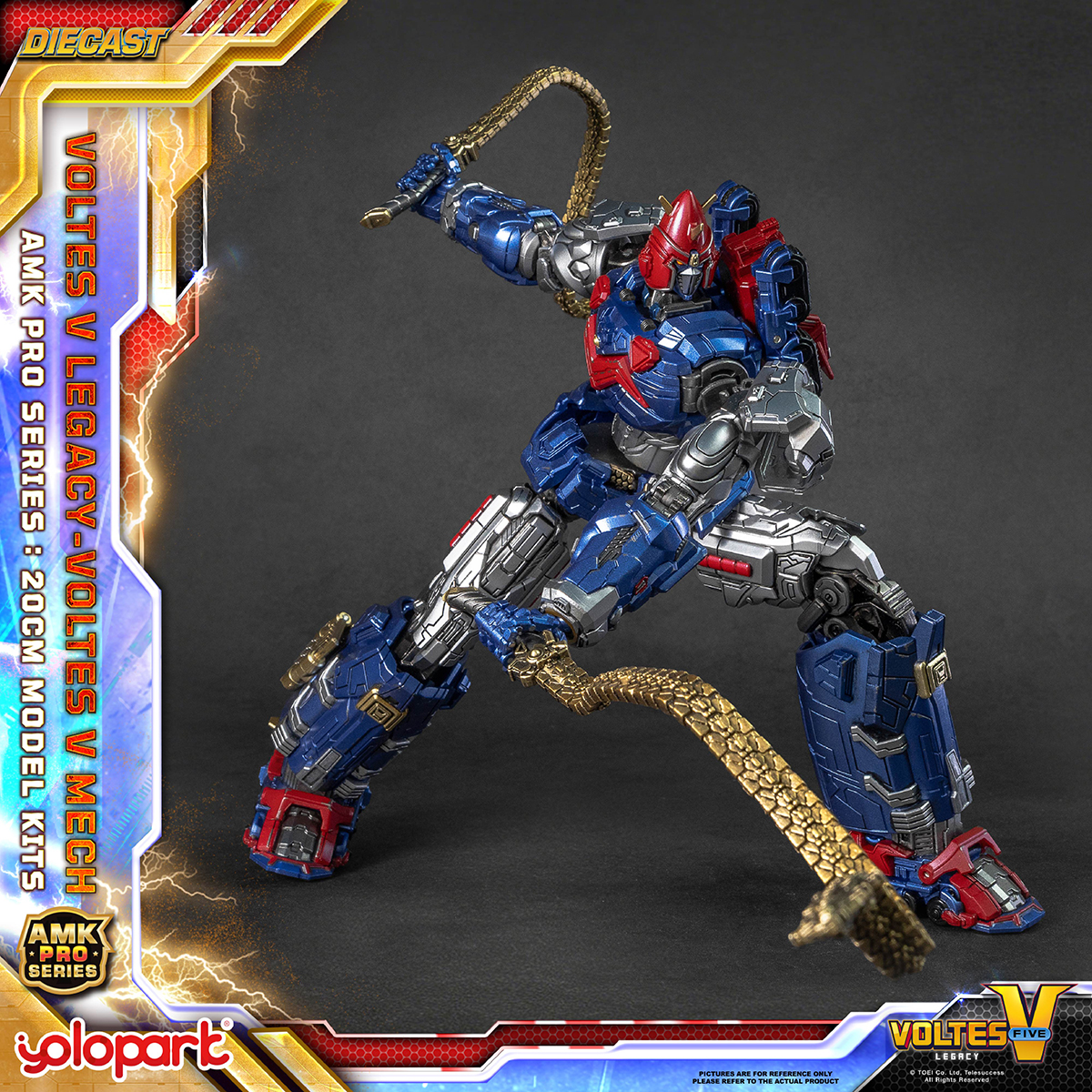 Model Kit Yolopark - HIPLAY Yolopark AMK PRO Series Choudenji