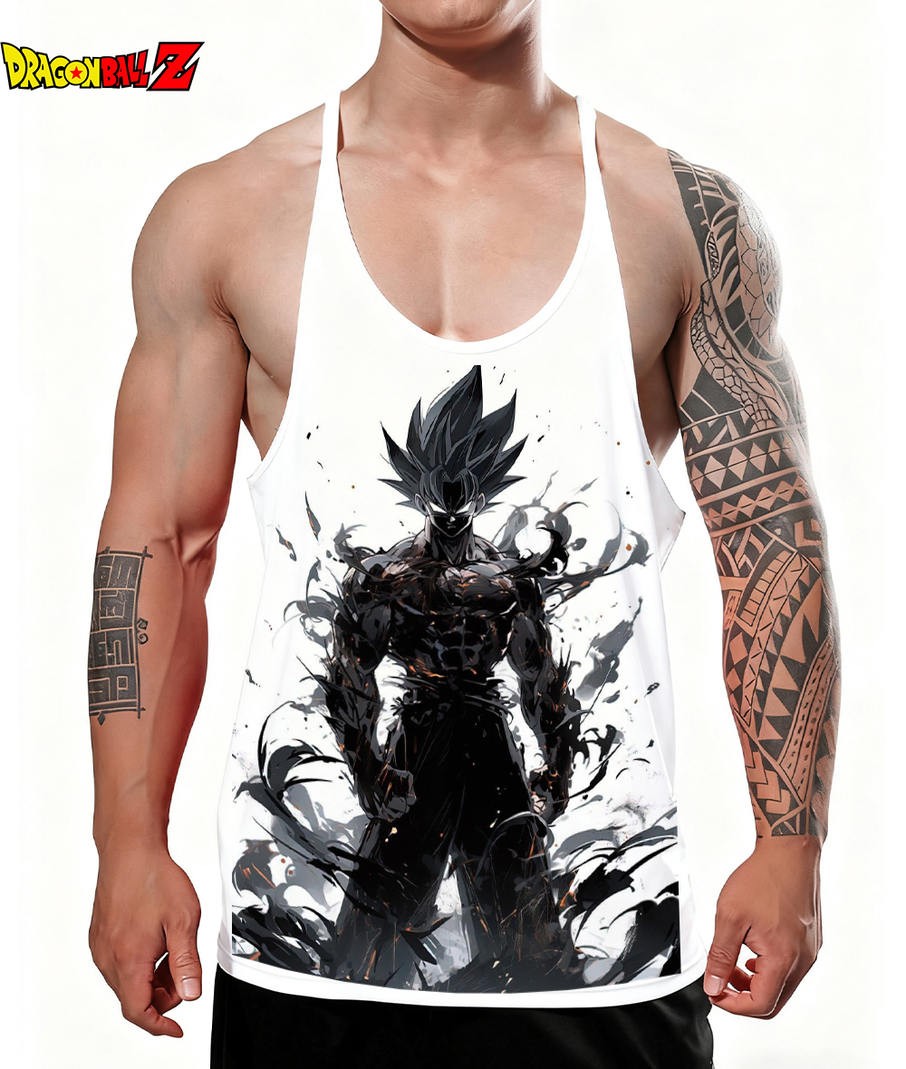 Model Kit Dragon - New Goku Men's Tank Top 100%Cotton