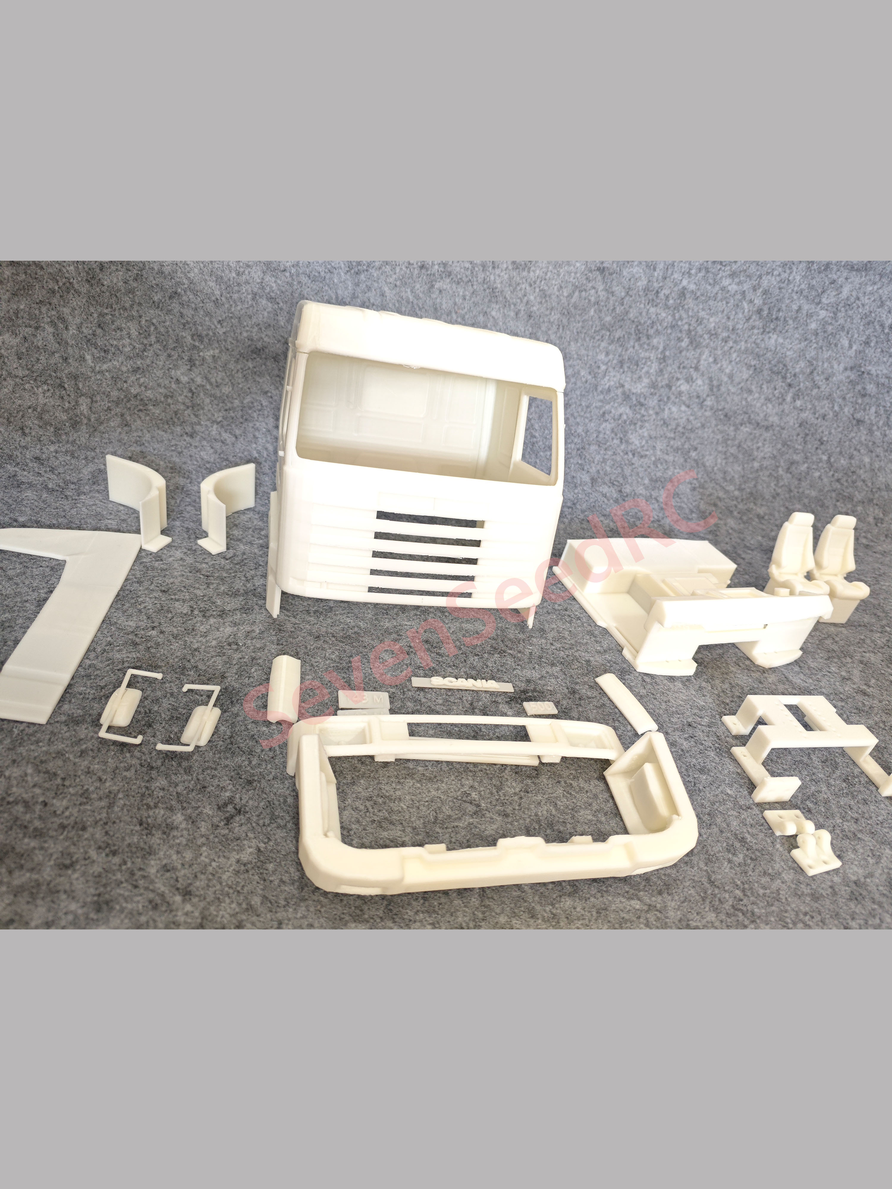 3d Printed Truck Cab Kit scani - Model Kit Jdm recension och pris