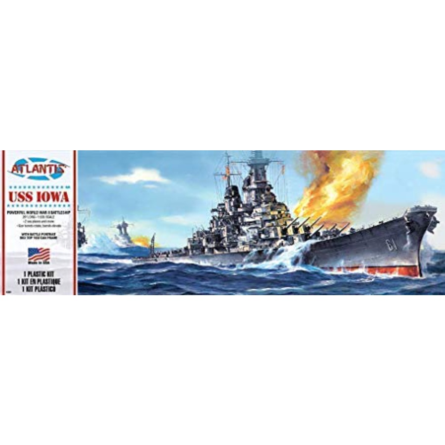 Plastic Model KIT USS Iowa - Model Kit Uss Iowa recension och pris