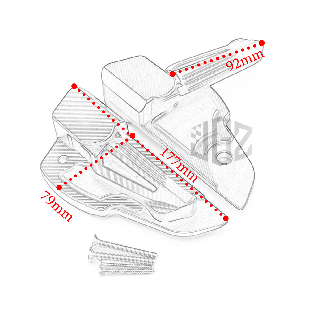 Motorcycle Pedal Assembly Rear - Model Kit Vespa recension och pris