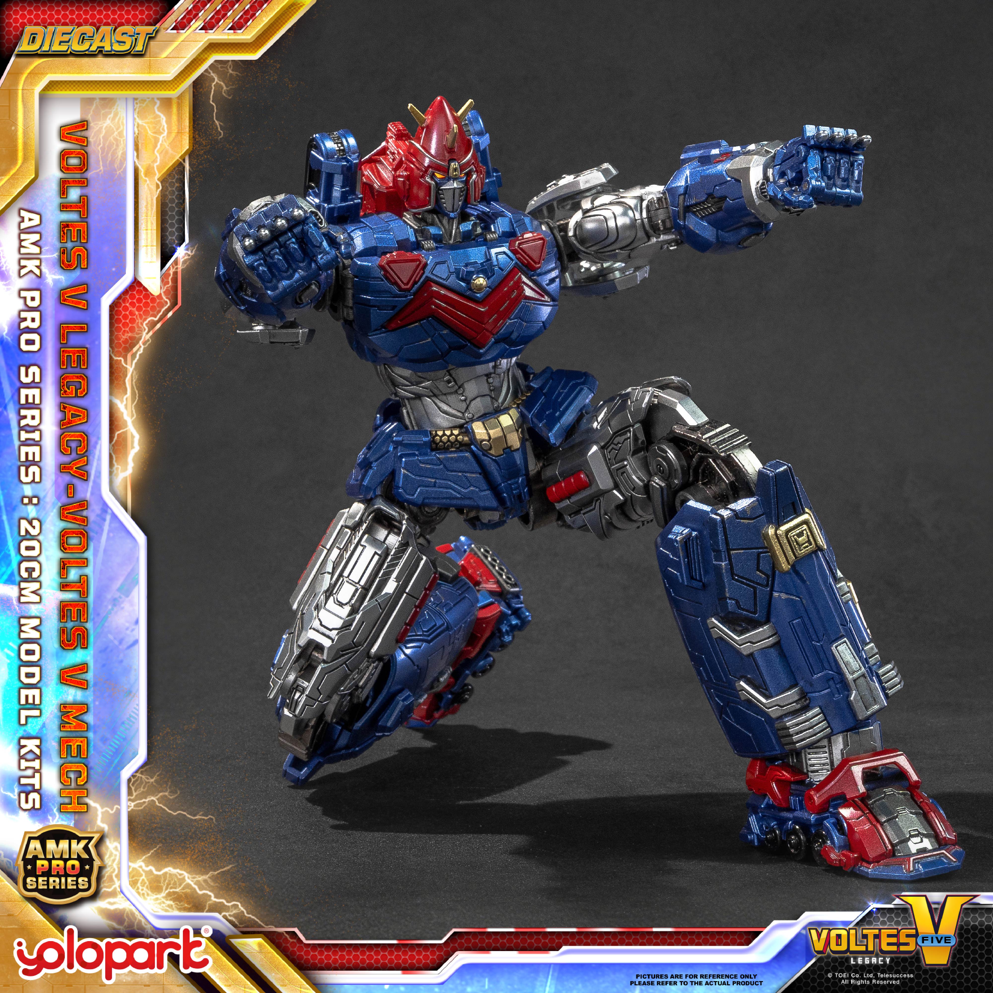 YOLOPARK AMK PRO Series Voltes - Model Kit Yolopark recension och pris