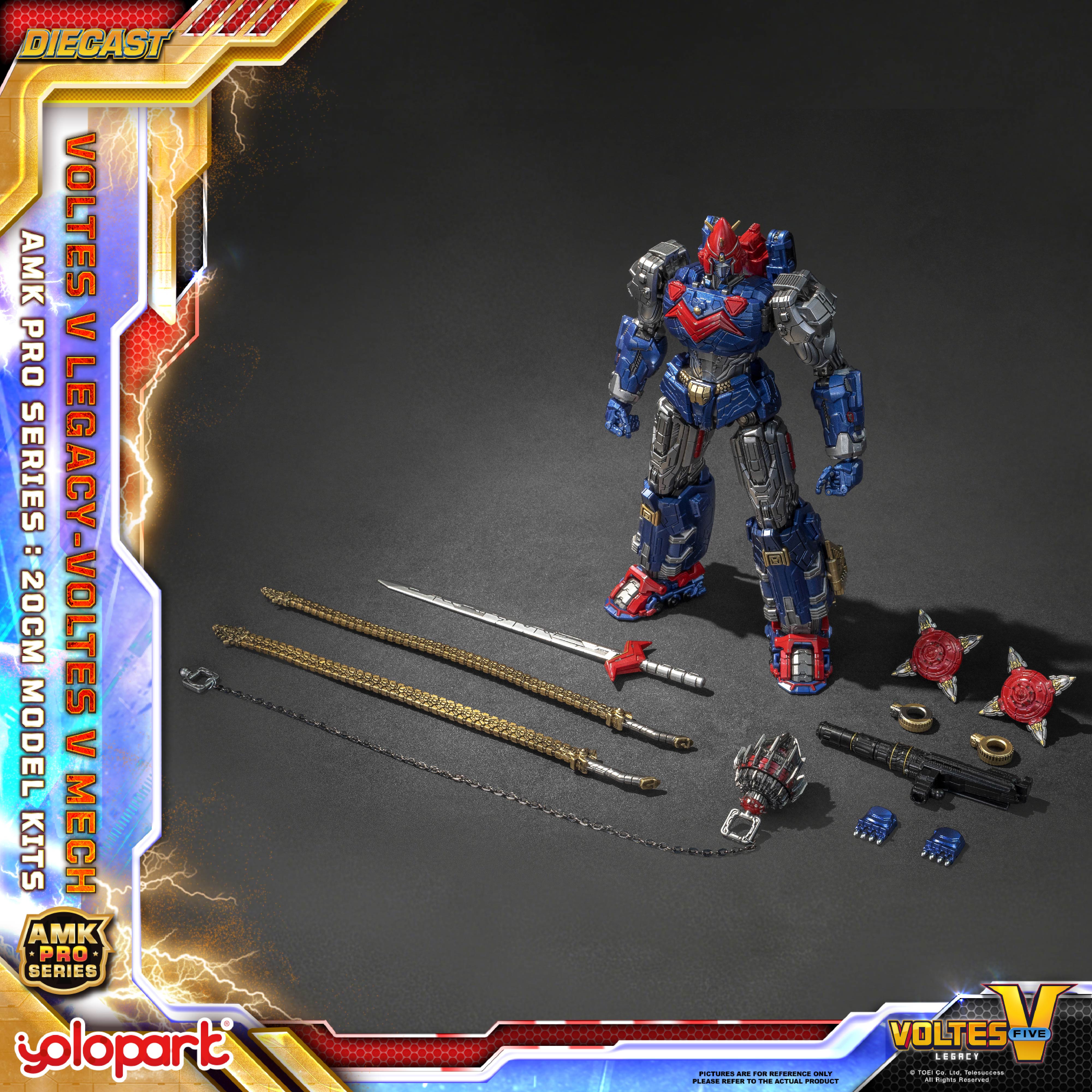 YOLOPARK AMK PRO Series Voltes - Model Kit Yolopark recension och pris