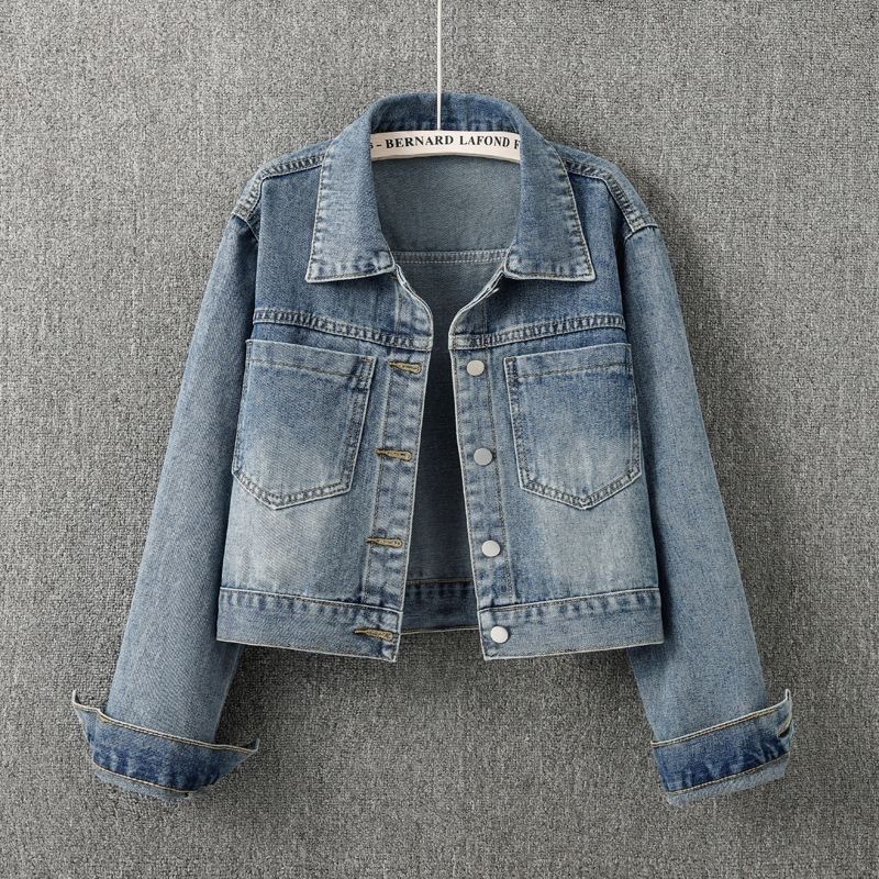 Vintage Denim Jacket Women Spr - Model Kit Varnish recension och pris