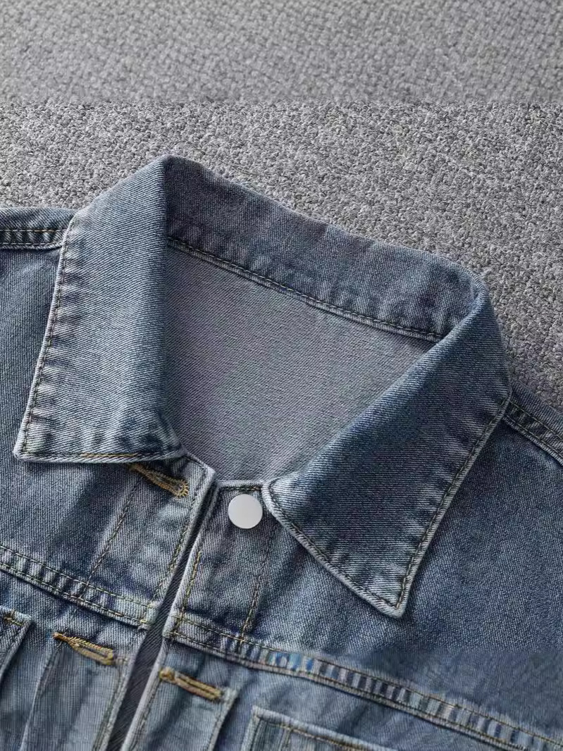 Vintage Denim Jacket Women Spr - Model Kit Varnish recension och pris
