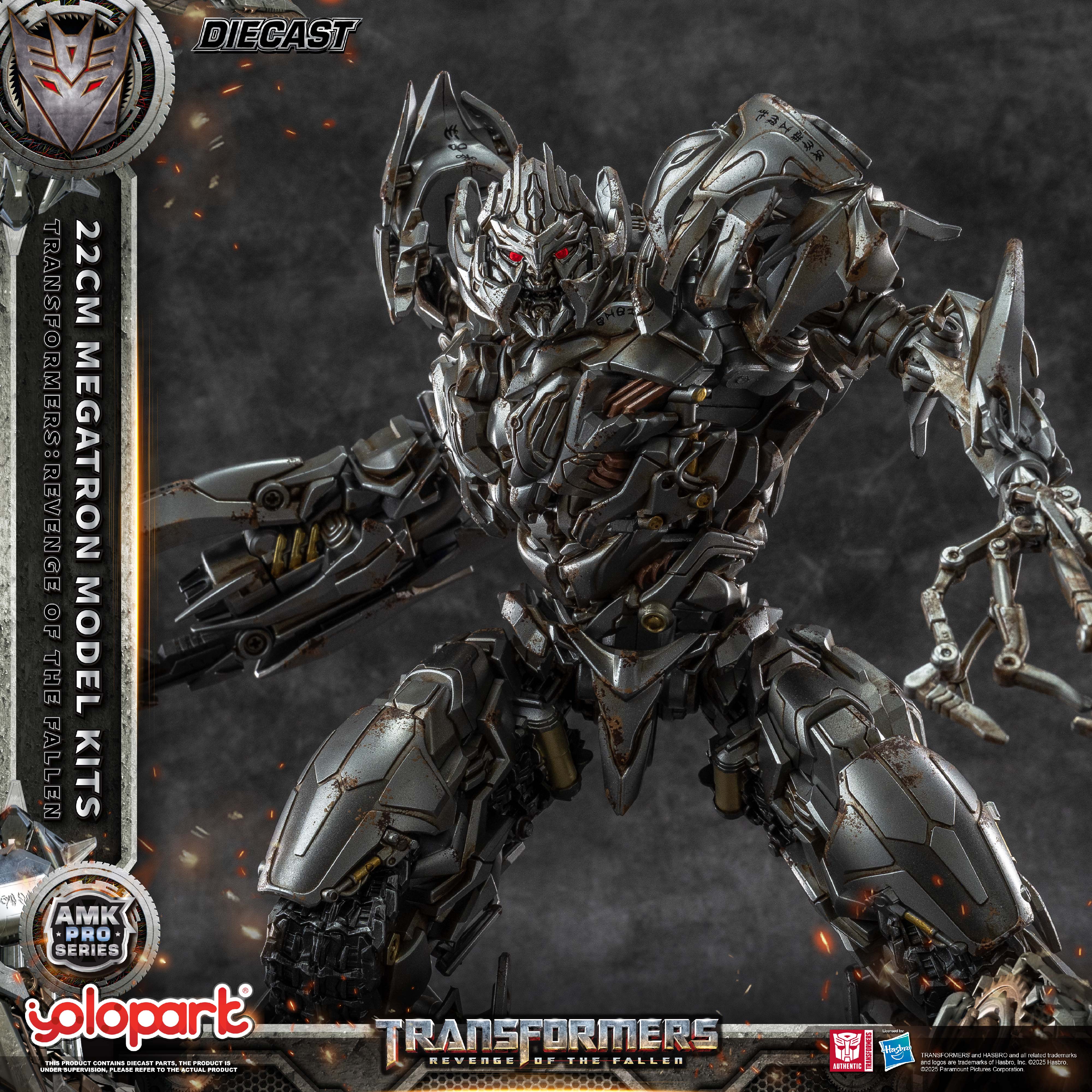 YOLOPARK 22cm Megatron AMK PRO - Model Kit Yolopark recension och pris
