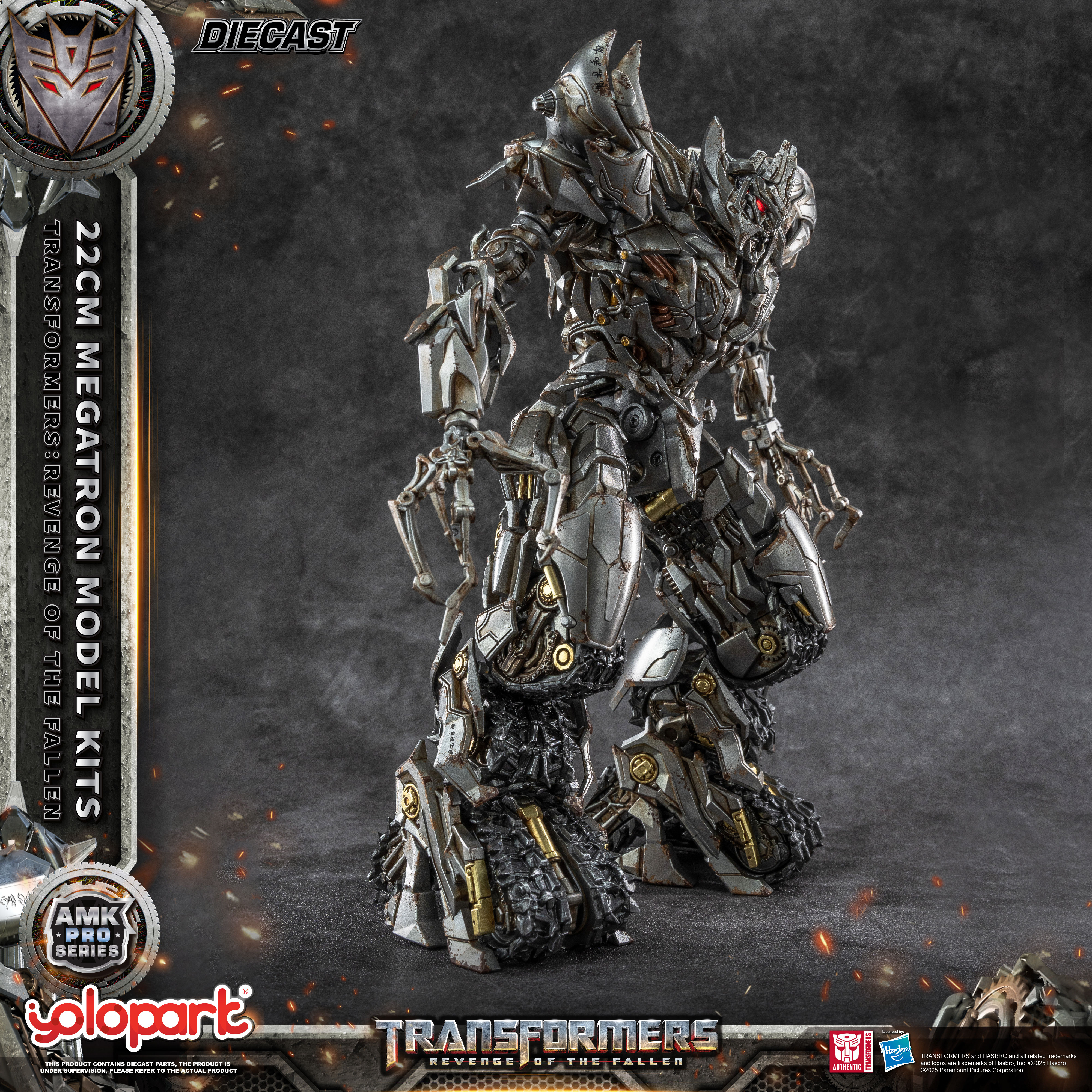 YOLOPARK 22cm Megatron AMK PRO - Model Kit Yolopark recension och pris