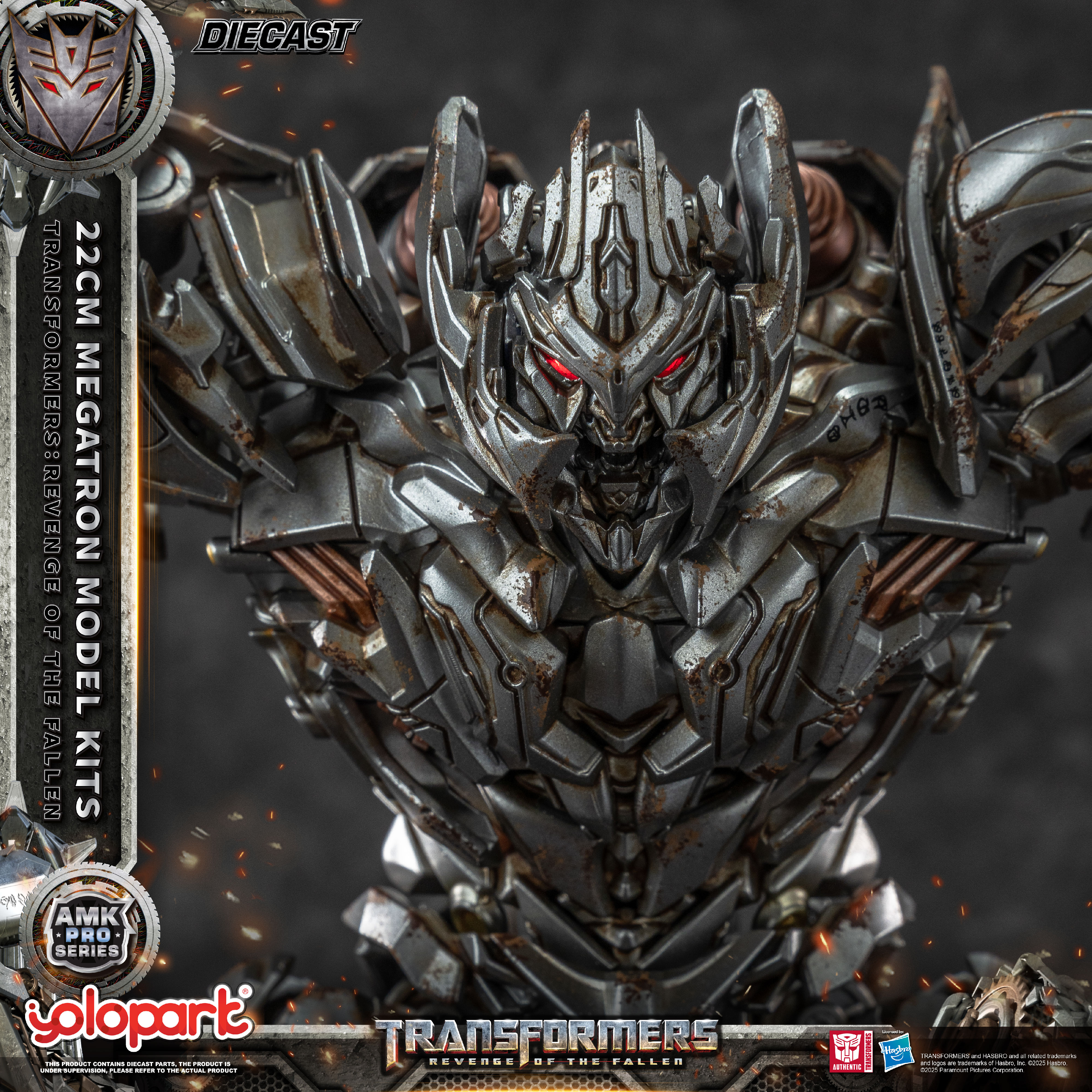 YOLOPARK 22cm Megatron AMK PRO - Model Kit Yolopark recension och pris