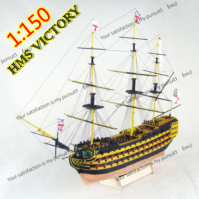 1Set 1:150 Sailing Boat Model  - Model Kit Hms Victory recension och pris