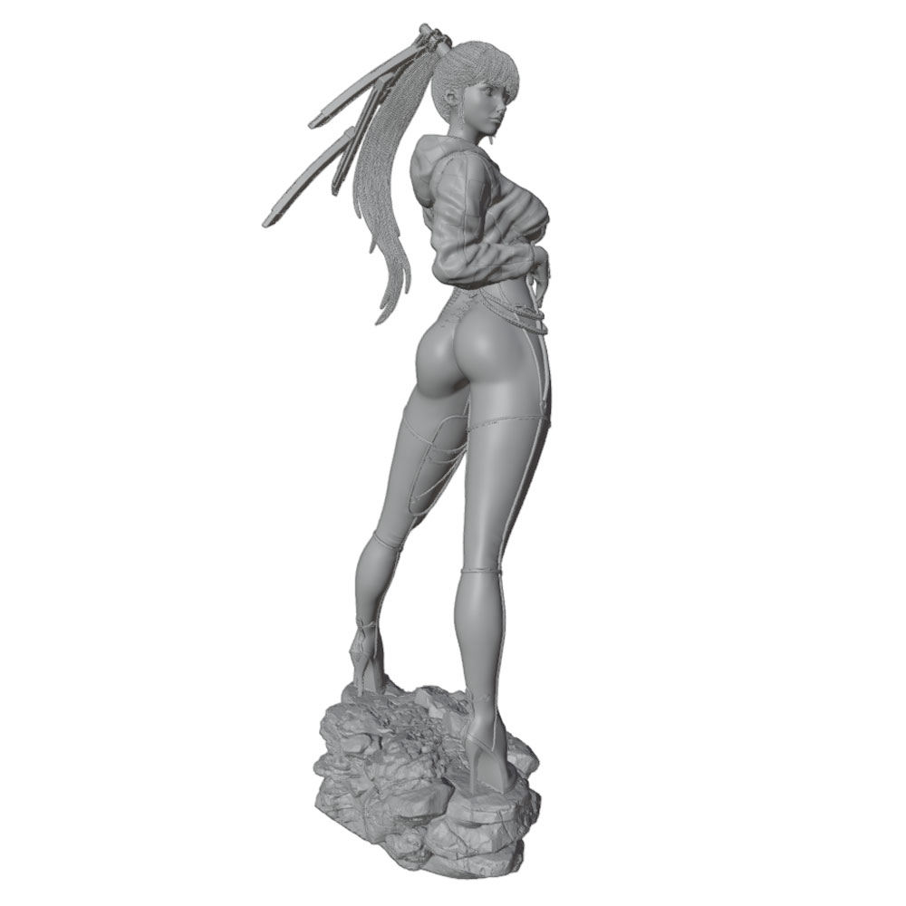 75/100/120/150mm Sexy Girl Res - Model Kit Hg recension och pris