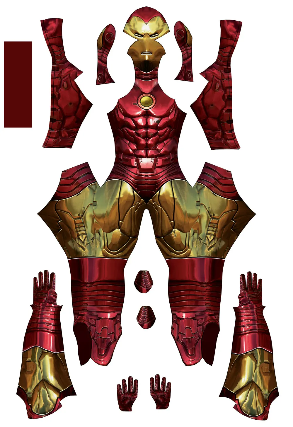 Adults Iron Man Costume Cospla - Model Kit Iron Man recension och pris