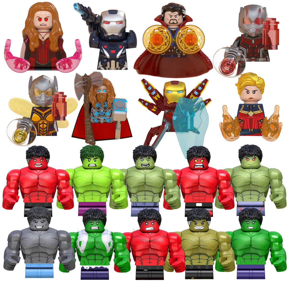 Blind Box Mini Building Blocks - Model Kit Iron Man recension och pris