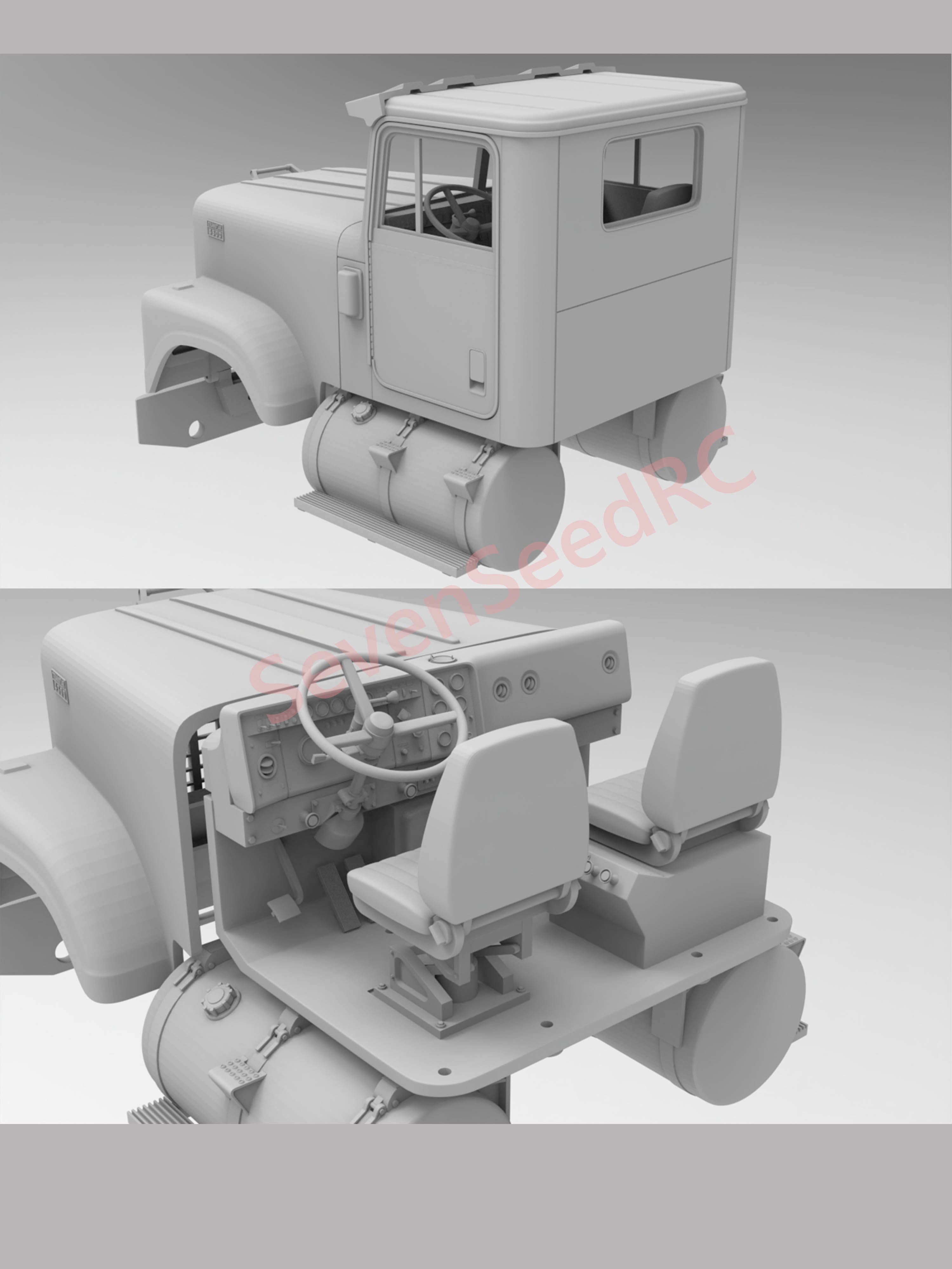 3d Print Truck Cab Kit INTERNA - Model Kit Jdm recension och pris
