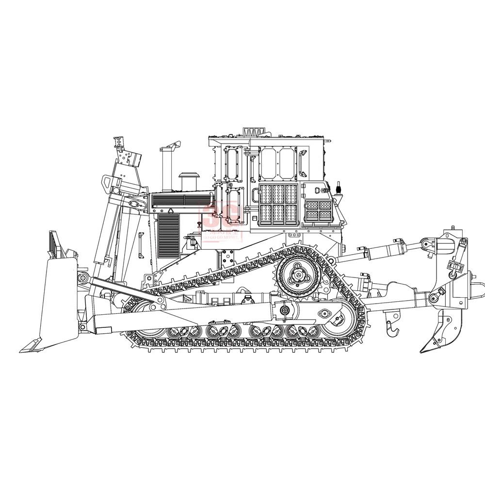 1/72 TAKOM Israeli D9 Bulldoze - Model Kit Dragon recension och pris
