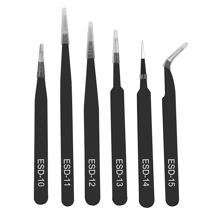 6pcs anti-static stainless ste - Model Kit Nippers recension och pris