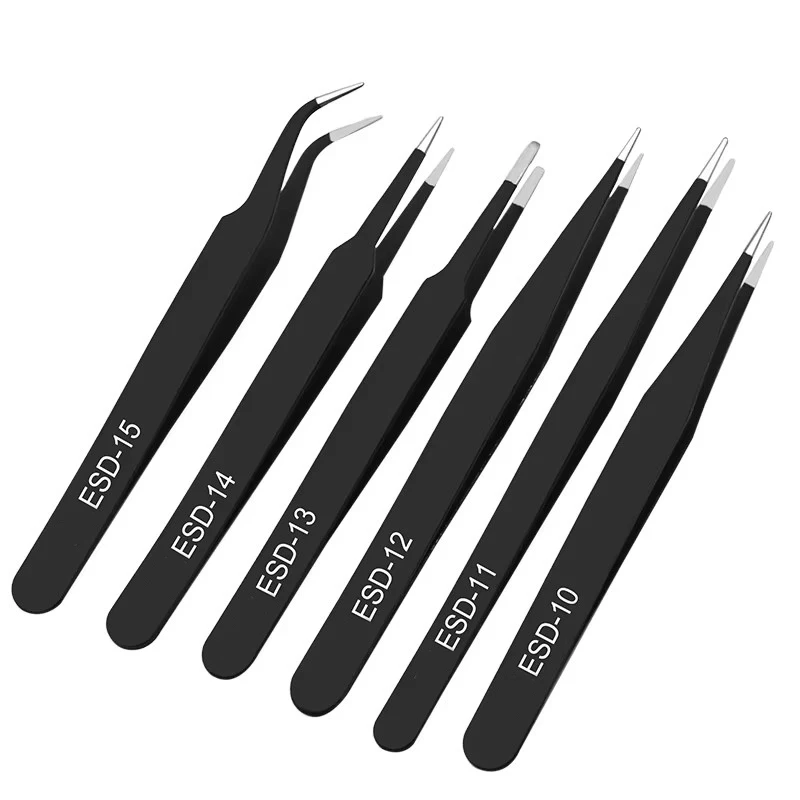 6pcs anti-static stainless ste - Model Kit Nippers recension och pris