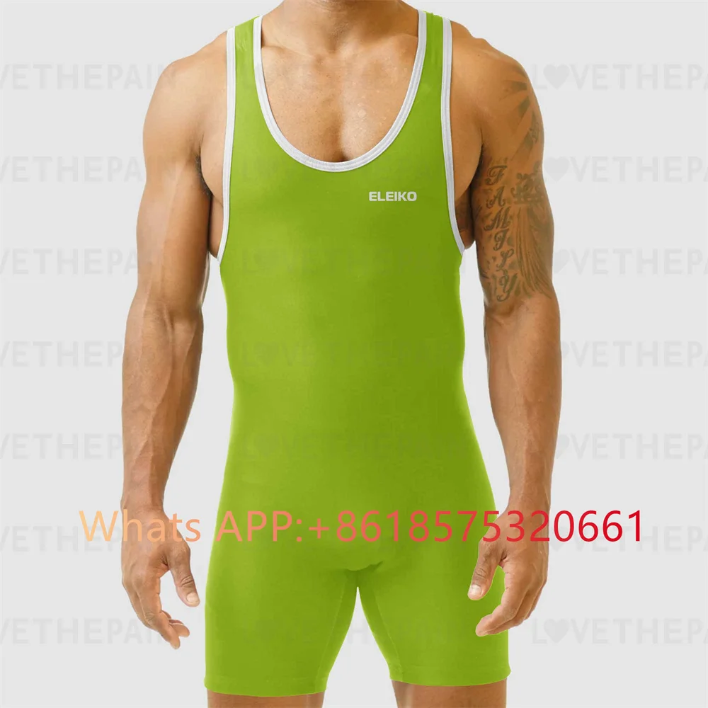 2024 Men's Wrestling Singlet S - Model Kit Iron Man recension och pris