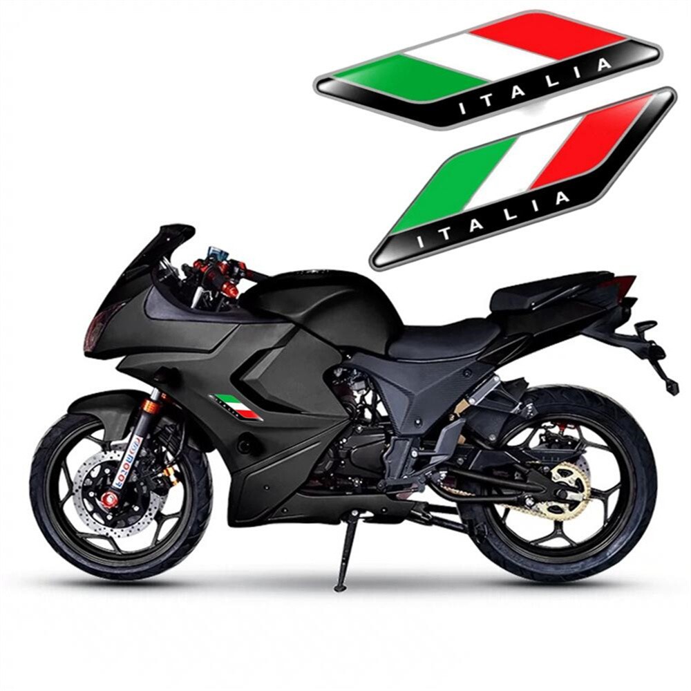 2Pcs/Pair 3D Tricolor Flag Emb - Model Kit Vespa recension och pris