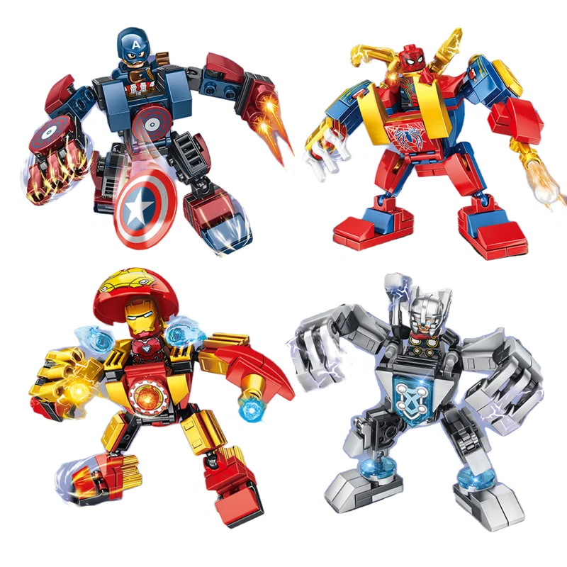 Blind box Mini Marvel Building - Model Kit Iron Man recension och pris