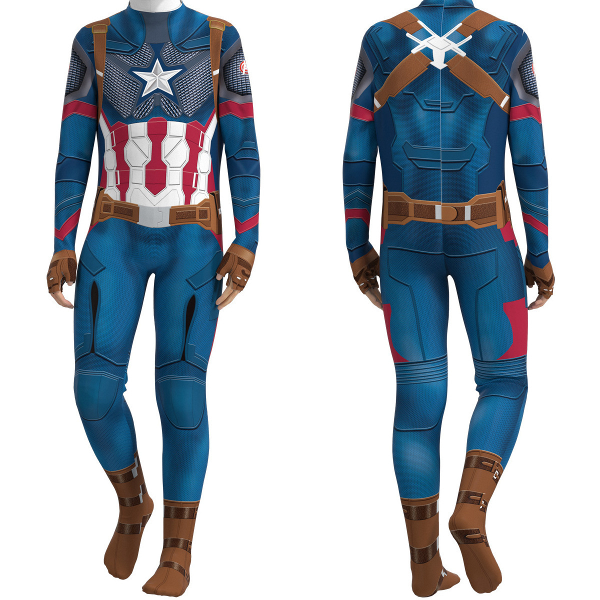 Halloween Cosplay Costume Capt - Model Kit Iron Man recension och pris