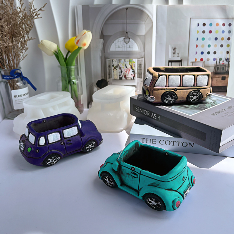 Mini Car Silicone Candle Mold  - Model Kit Cement recension och pris