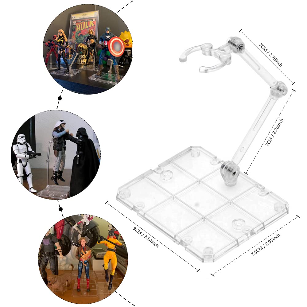 Clear Action Figure Stand,Asse - Model Kit Hg recension och pris