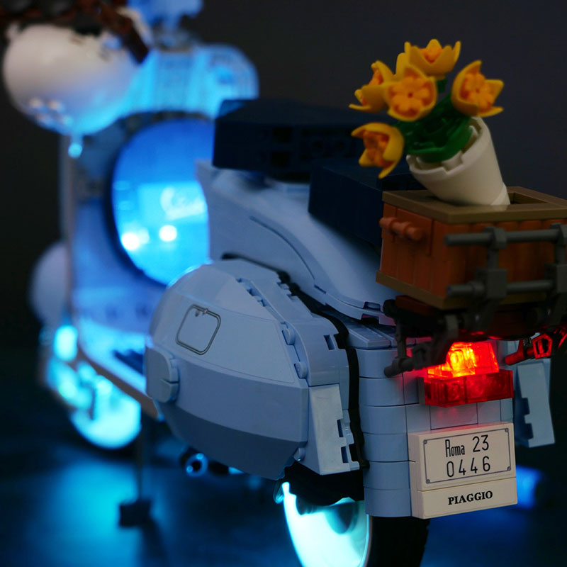 LED Light Kit For LEGO 10298 R - Model Kit Vespa recension och pris
