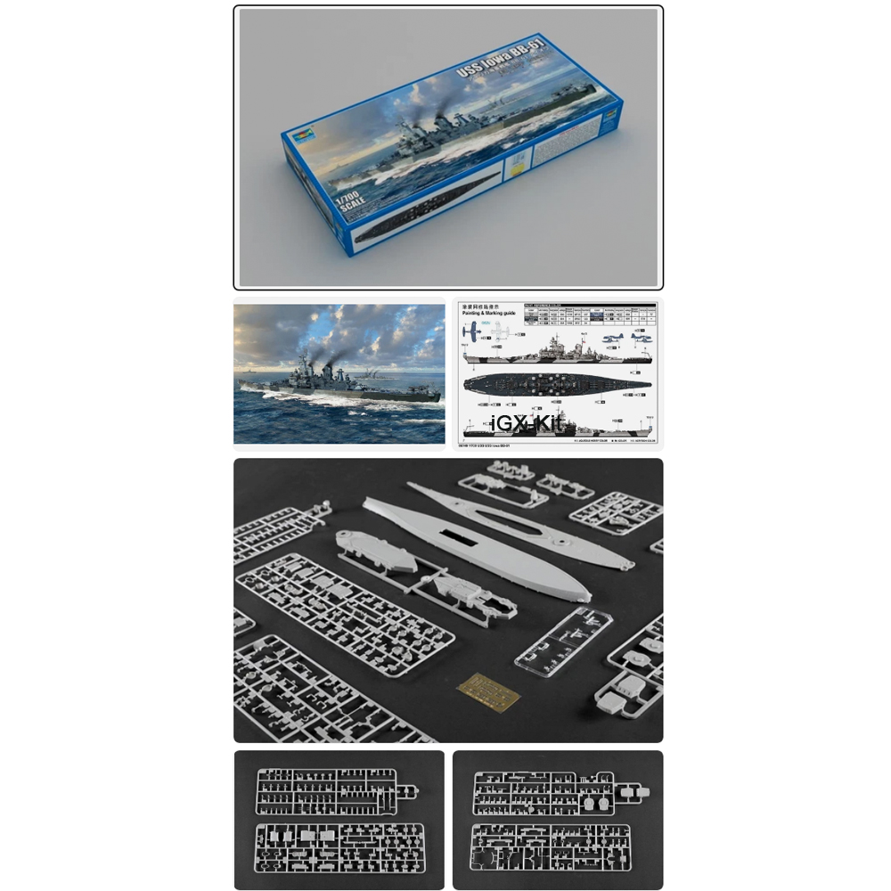 Trumpeter 06749 1/700 Scale US - Model Kit Uss Iowa recension och pris