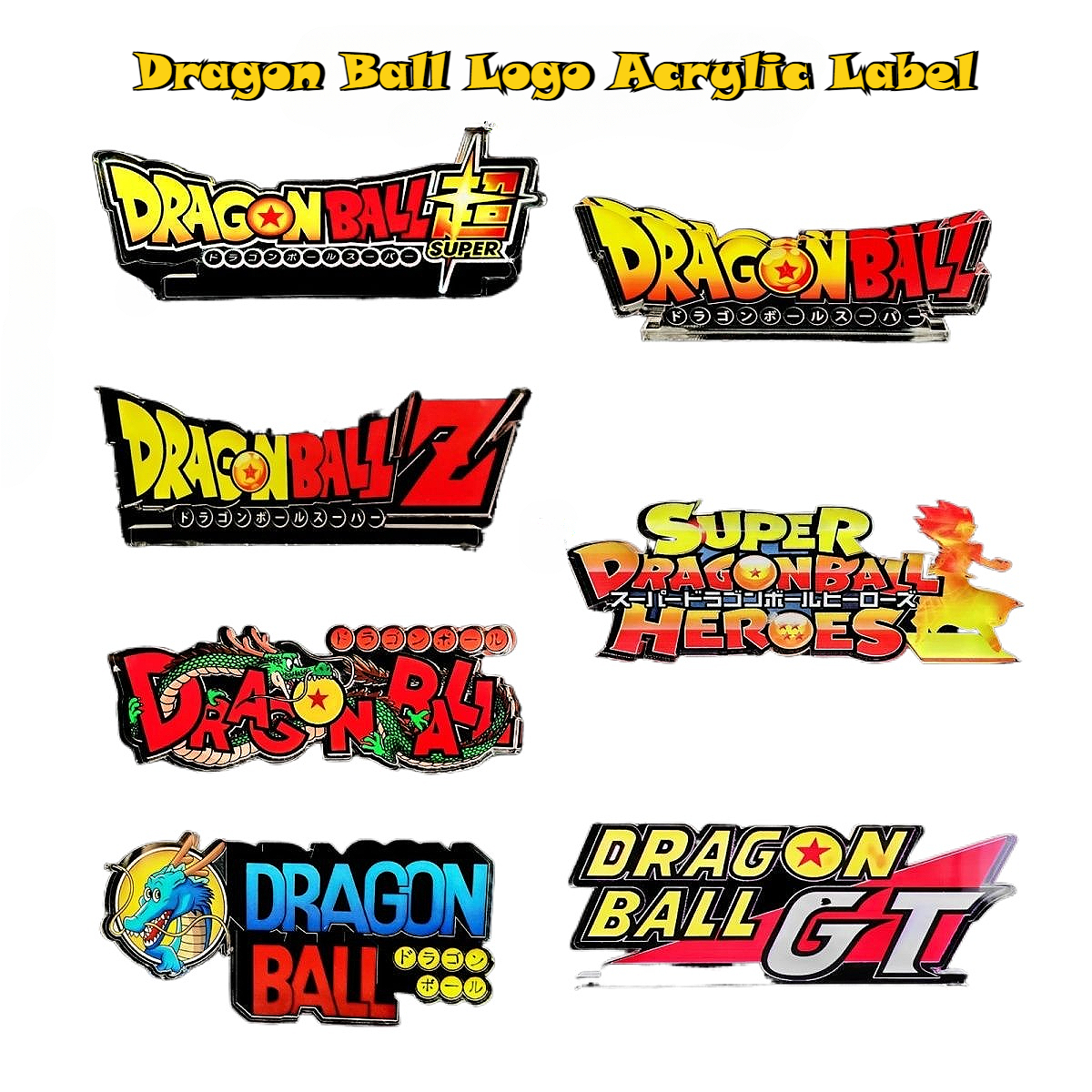 Anime Dragon Ball LOGO Base Wh - Model Kit Dragon recension och pris
