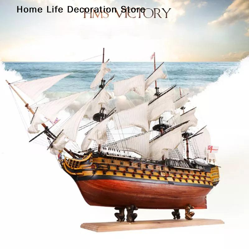 DIY 3D Wooden Puzzles HMS Vict - Model Kit Hms Victory recension och pris