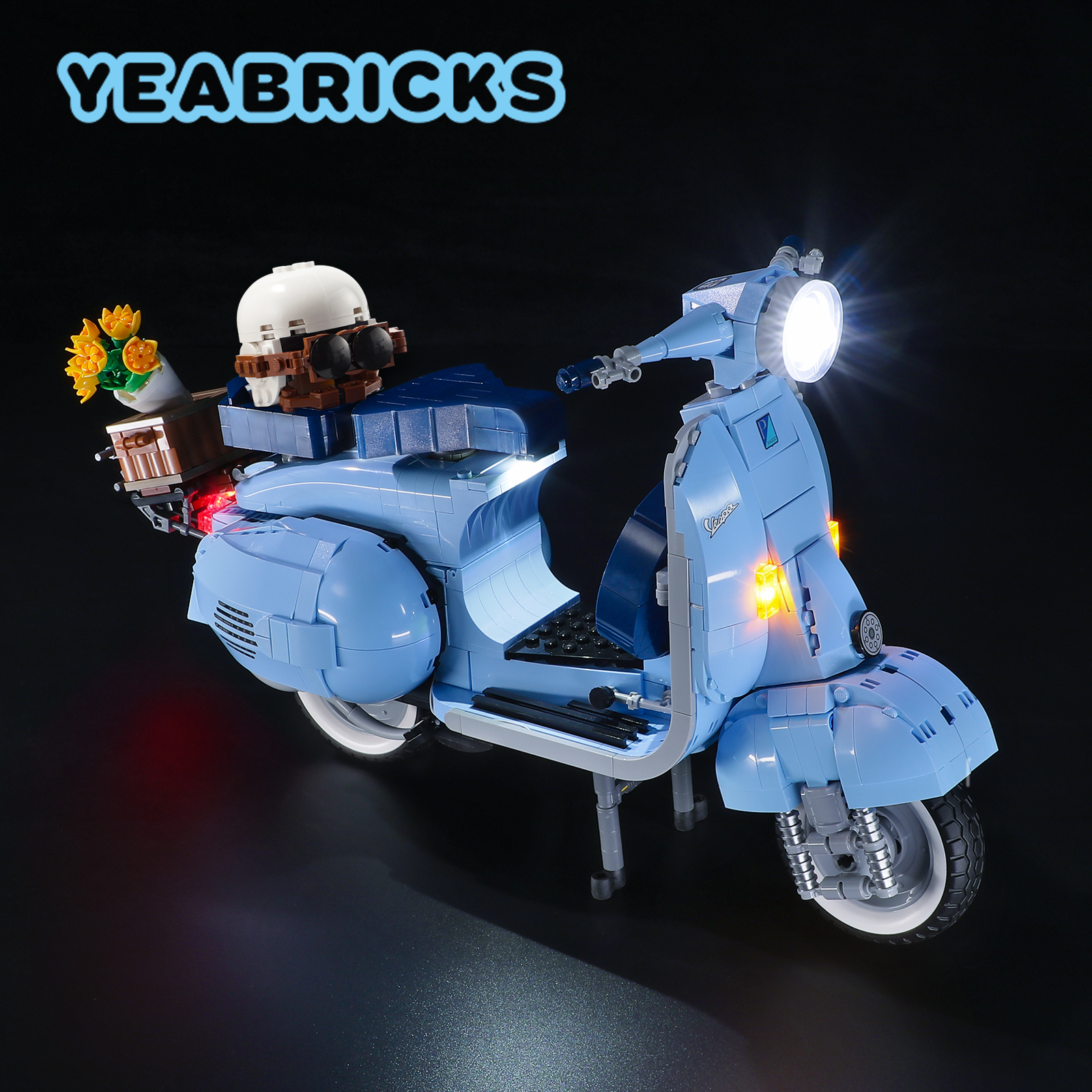 YEABRICKS LED Light Kit for 10 - Model Kit Vespa recension och pris
