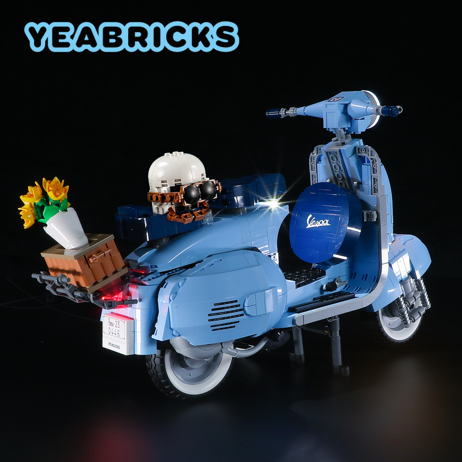 YEABRICKS LED Light Kit for 10 - Model Kit Vespa recension och pris