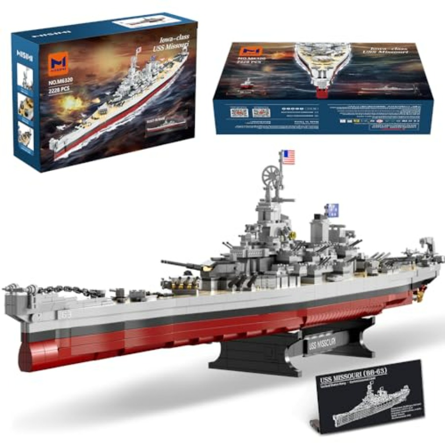 M6320 Military Series WWII Bat - Model Kit Uss Iowa recension och pris