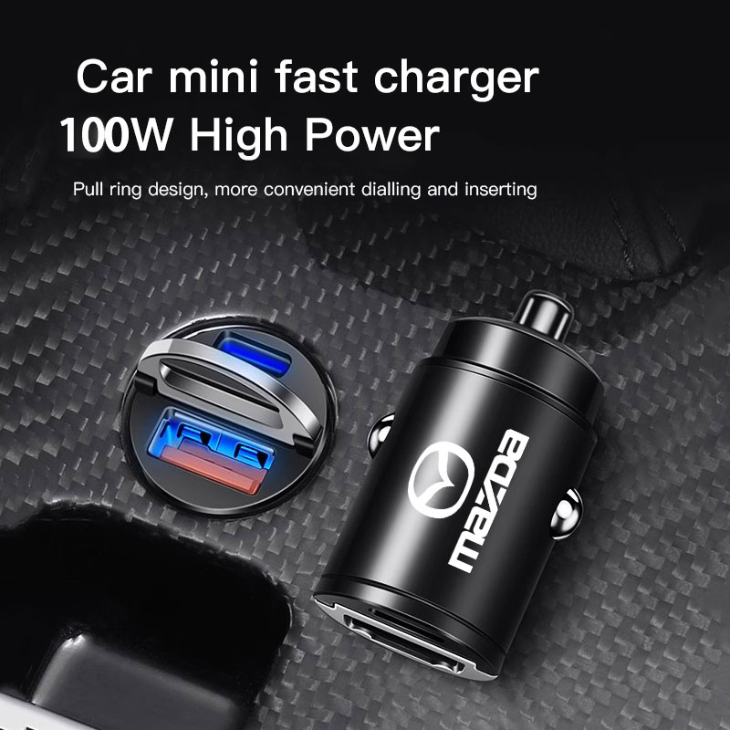 100W Mini Car Charger - Suitab - Model Kit Ms General recension och pris