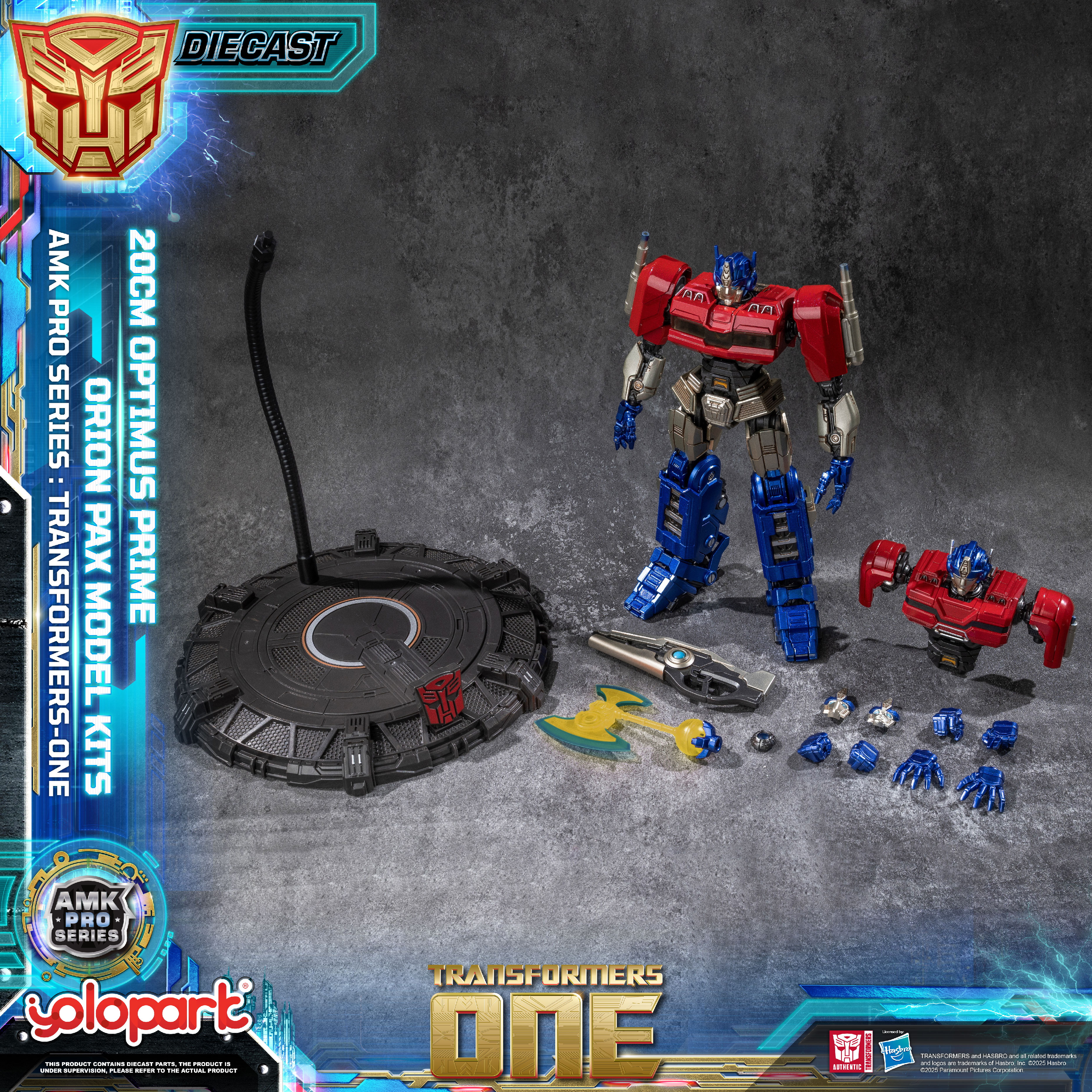 YOLOPARK TRANSFORMERS ONE: AMK - Model Kit Yolopark recension och pris