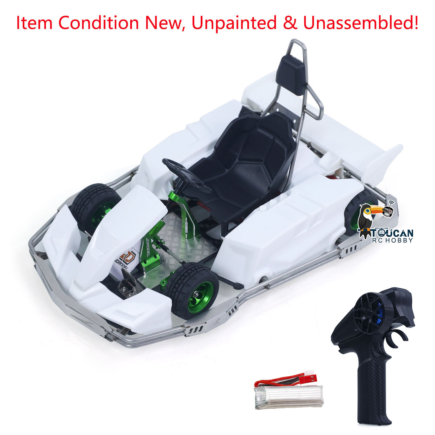 RC Racing JDM 1/10 cale Kart M - Model Kit Jdm recension och pris