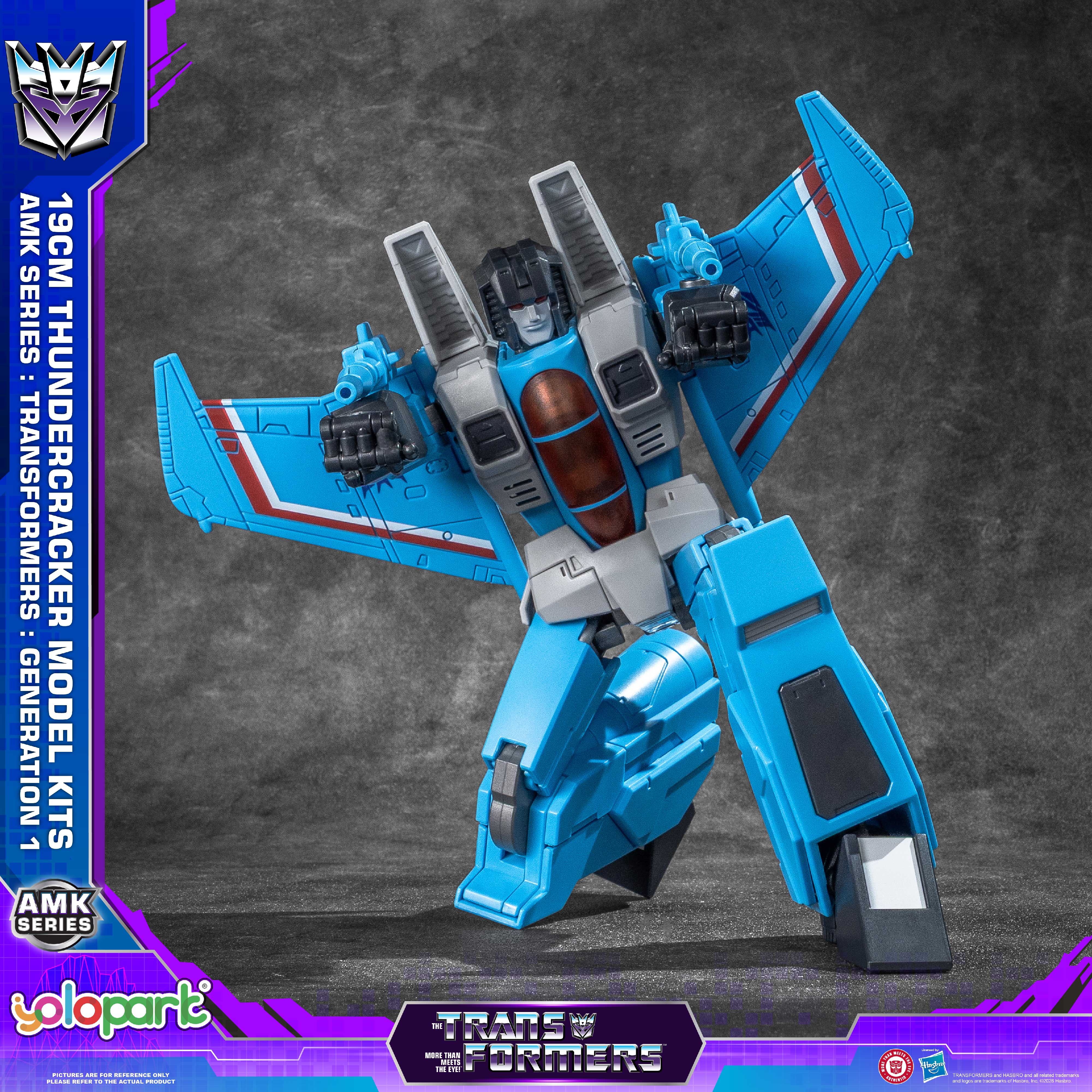 YOLOPARK AMK Series 19CM TRANS - Model Kit Yolopark recension och pris