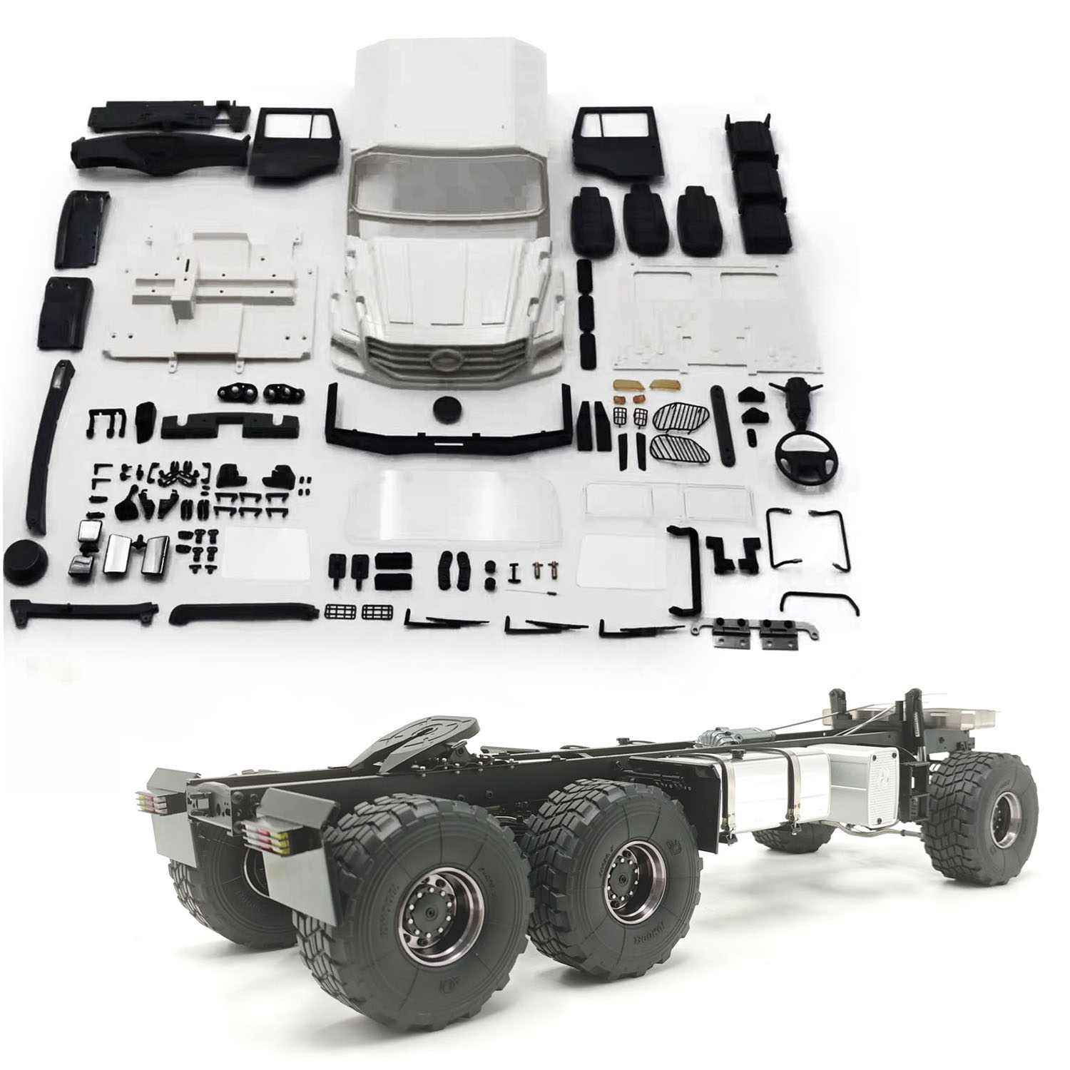 6*6 KIT JDM-218B 1/14 Radio Co - Model Kit Jdm recension och pris