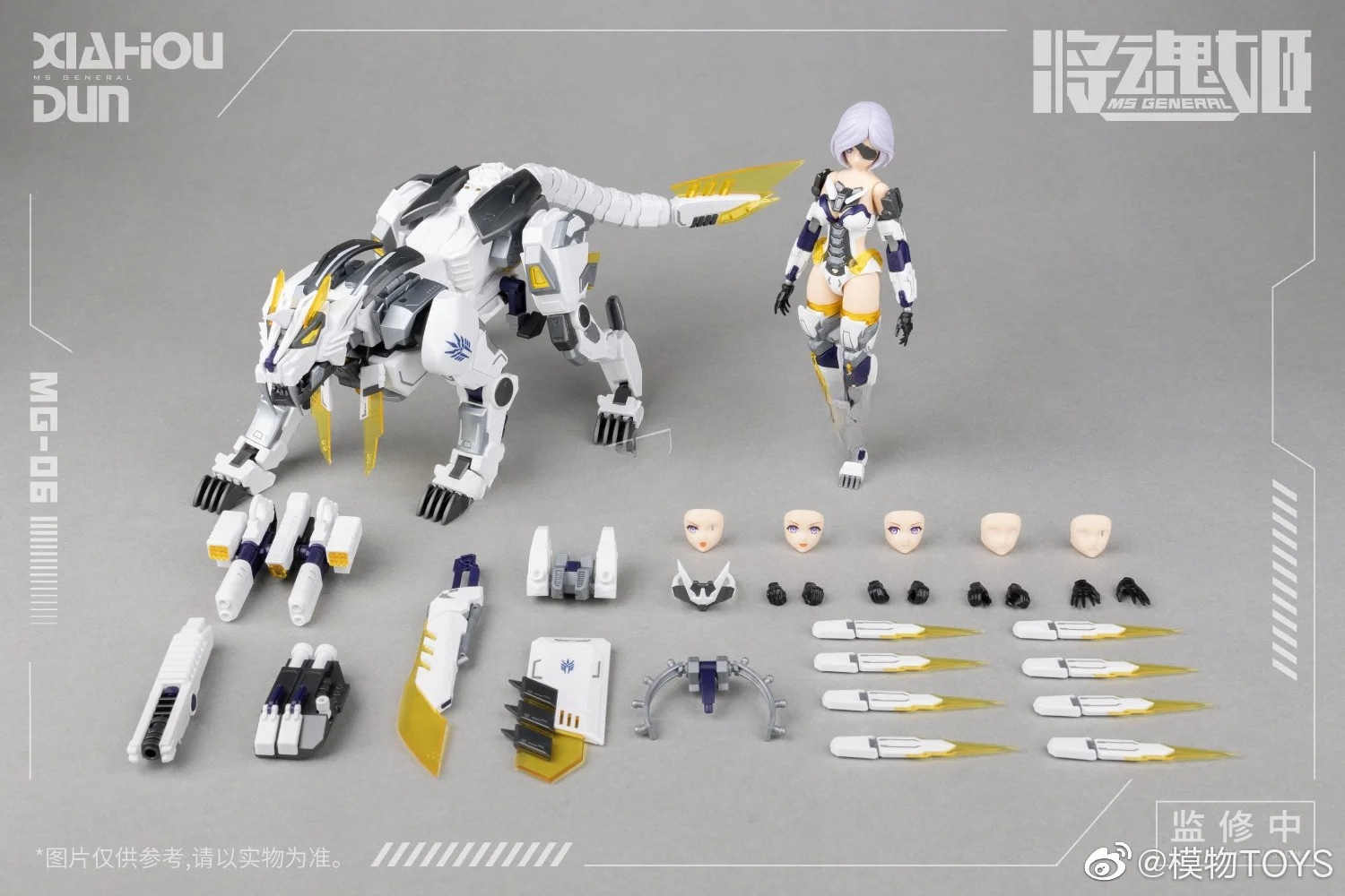 Genuine Mobile Suit Girl Anime - Model Kit Ms General recension och pris