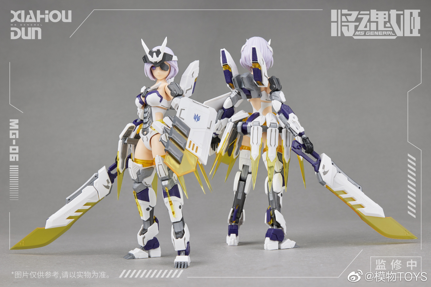 Genuine Mobile Suit Girl Anime - Model Kit Ms General recension och pris