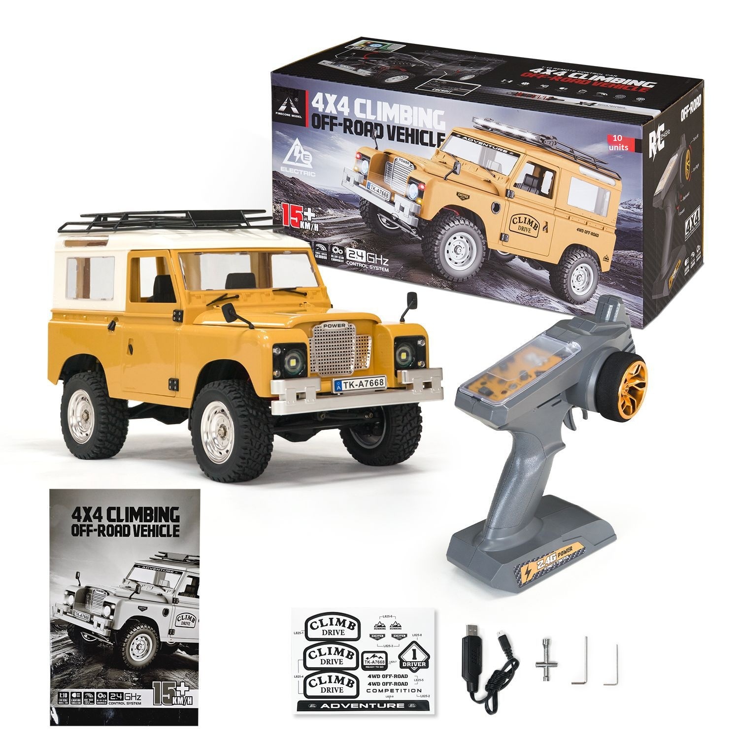 New 1:10 Full Scale Pickup 4X4 - Model Kit Varnish recension och pris