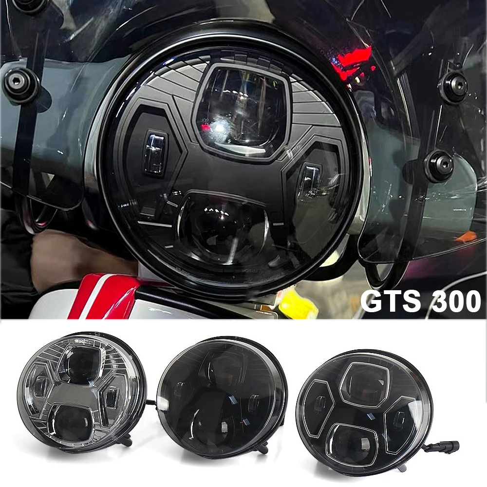 LED Headlight Assembly Black C - Model Kit Vespa recension och pris
